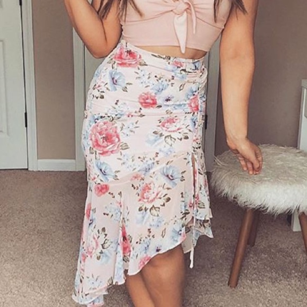 Floral skirt